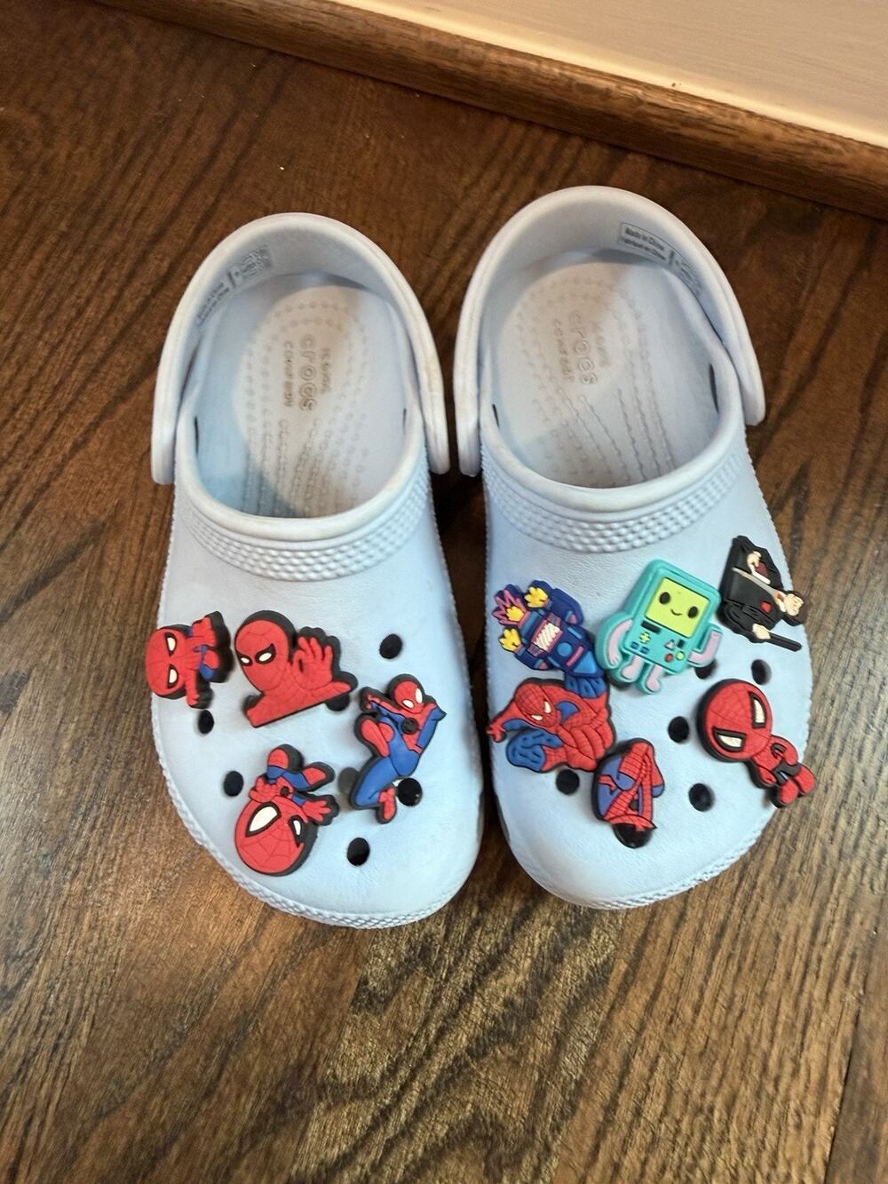 Crocs Little Kids Sz 9c Light Blue unisex